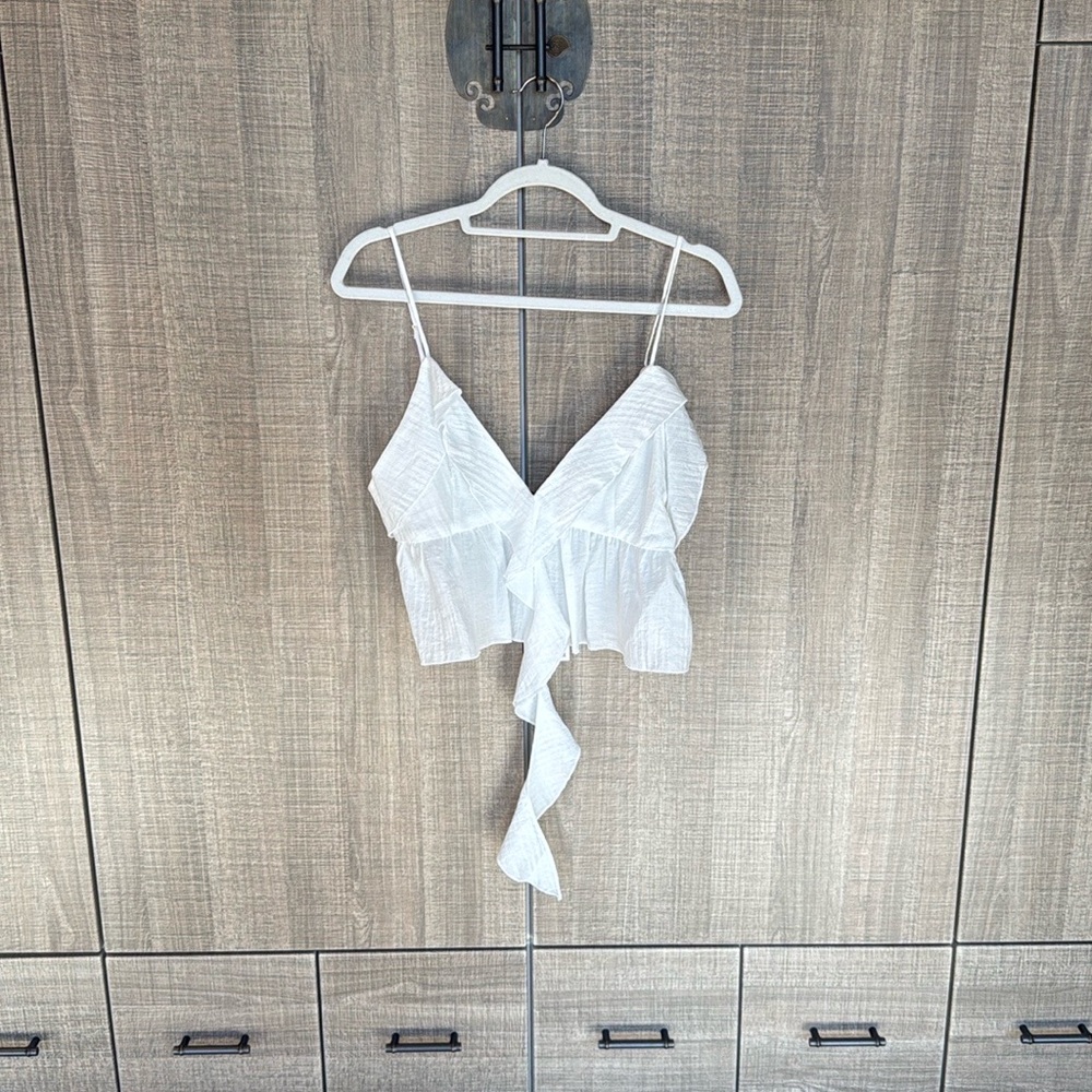 Zara Textured Ruffled Top - Picture 14 of 16